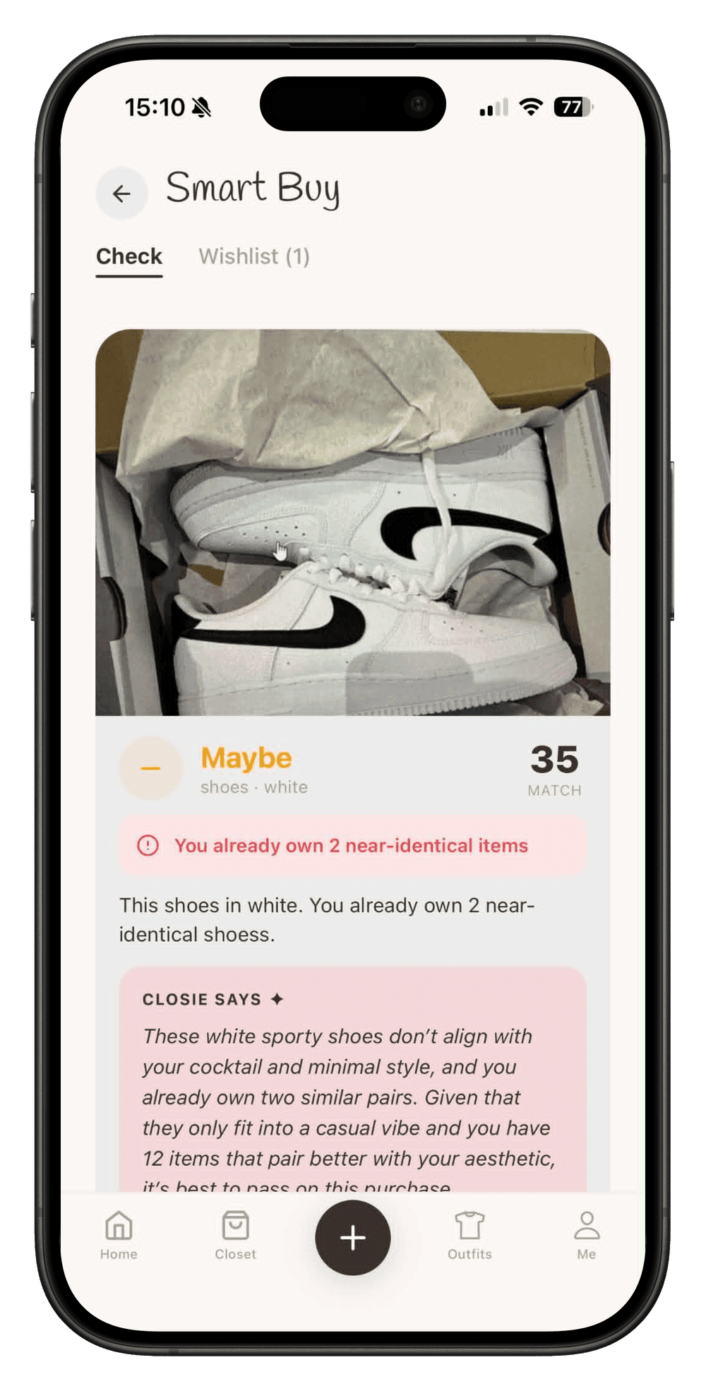 Closie Smart Buy